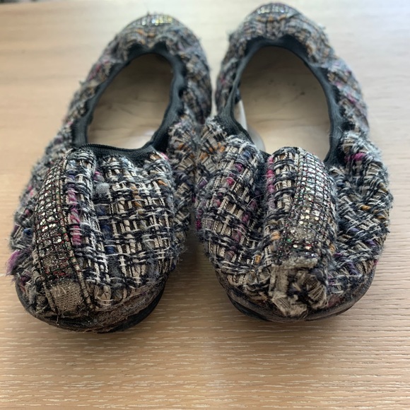 Chanel tweed ballerina flats 37 - Picture 3 of 10
